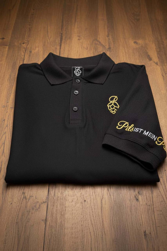Pils ist mein Puls Poloshirt| S - 3XL| Geschenk für Bierliebhaber